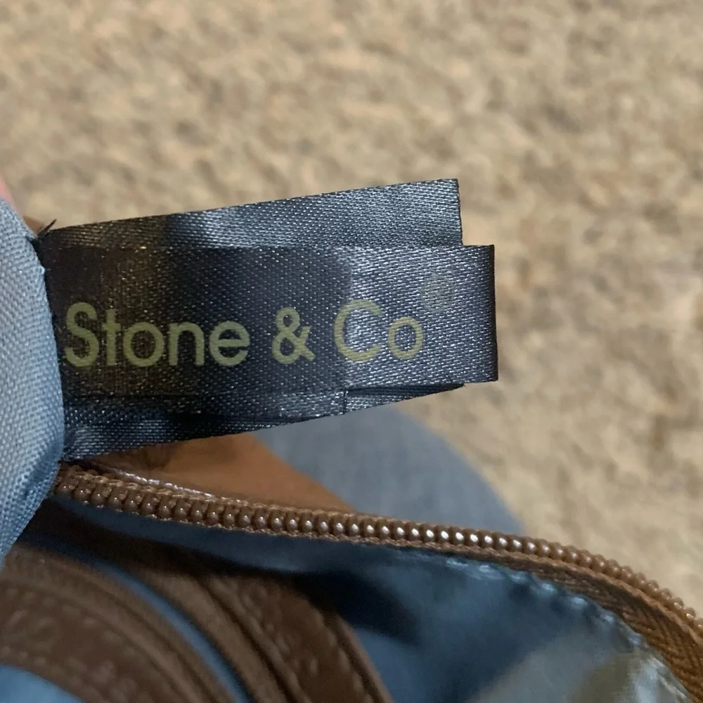Stone & Co Genuine Leather Brown Purse